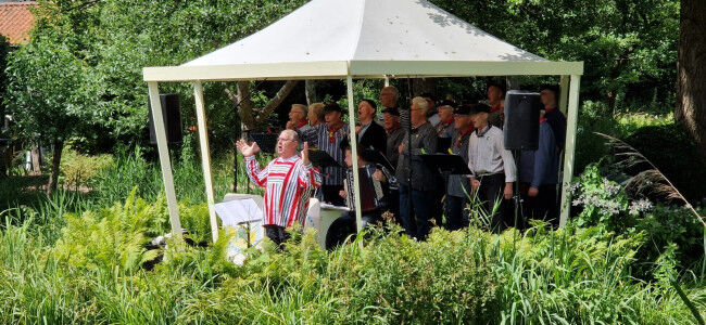 30 jaar Tuin van Kapitein Rommel te Castricum 2024. Foto: Peter Westerveen